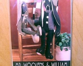 Mr Woolens & William Pattern - 2 Rabbits and a Cap - Indygo Junction - FREE POSTAGE