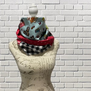 Infinity scarf, animals, cat and dog, animal adoption image 1