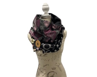 Foulard, magie, sorcellerie, gros bouton