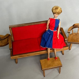 Barbie Wood Chair Etsy