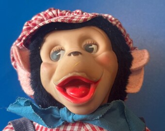 RESERVED Vintage 1983 Sekiguchi Purple Evil Monchhichi