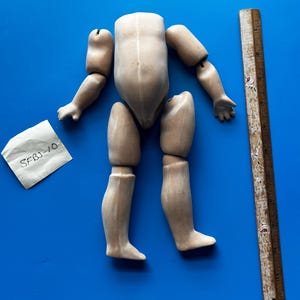 オルゴール付き ビスクドール コンポジションボディ シーリー社 Seeley