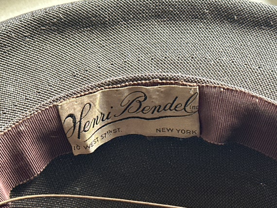 Vintage Ladies Hat Lot (3) Henri Bendel etc. with… - image 6