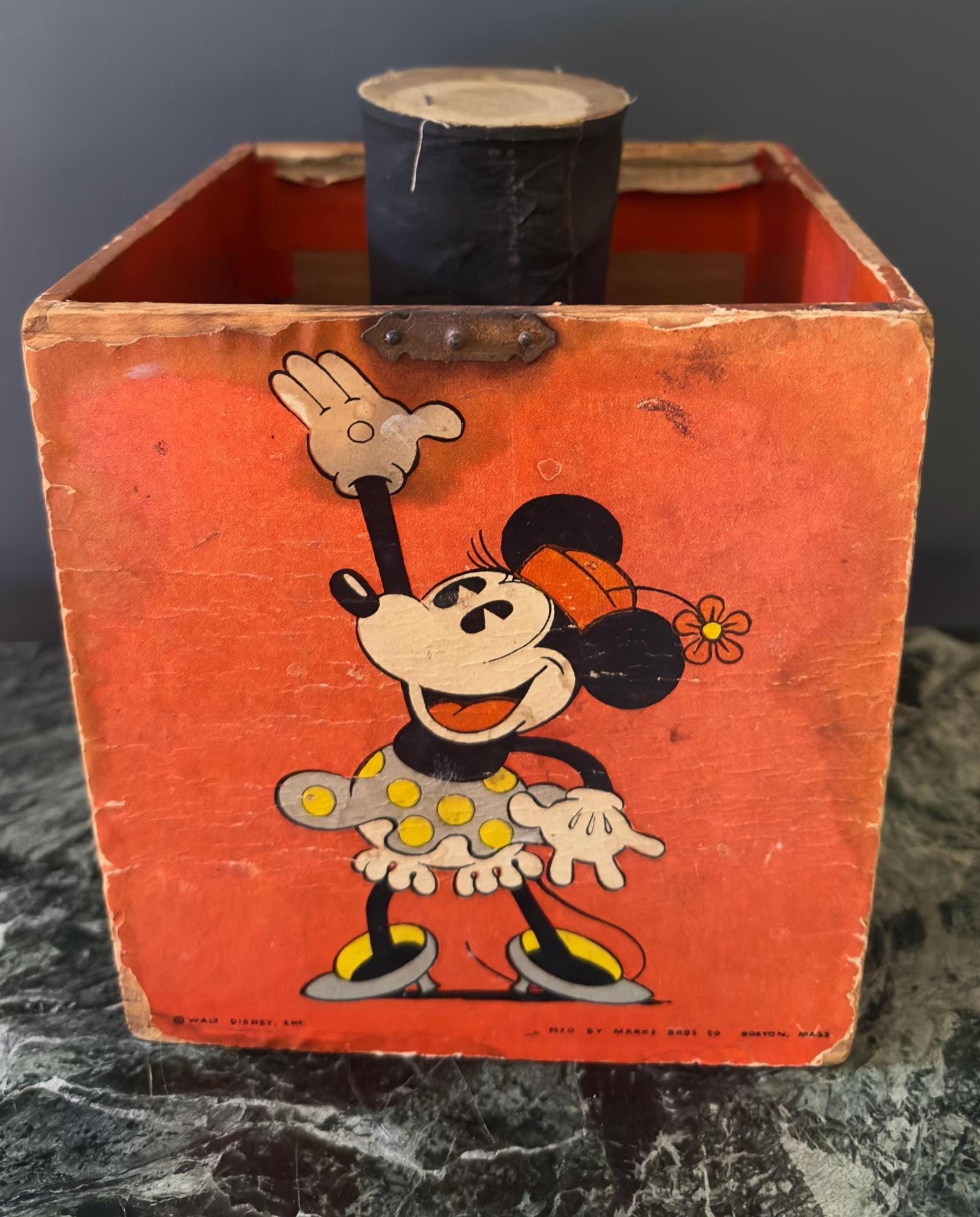 Mickey Mouse Tin Box - Etsy