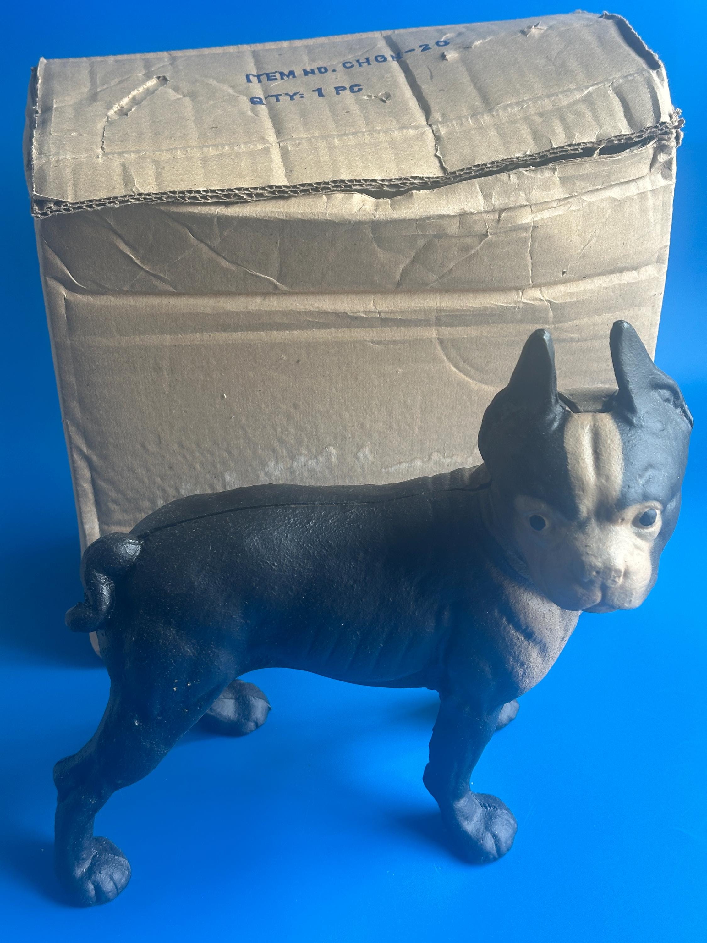 Hubley Cast Iron French Bulldog - Etsy
