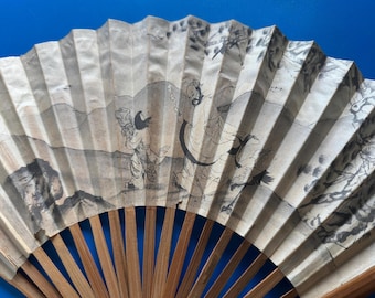 Antiker chinesischer Handfächer