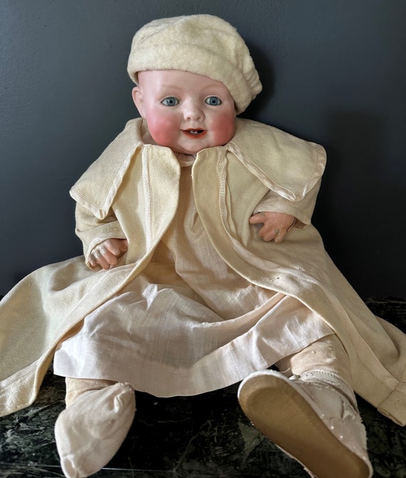 Antique 23 Georgene Averill Bonnie Babe Character Doll in Original Clothes Etsy