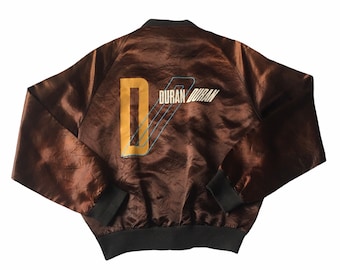 1983 DURAN DURAN Distressed Satin Vintage Jacke