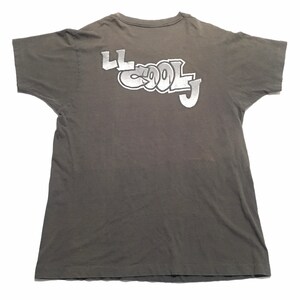 1990s LL COOL J Mama Said Knock You Out Distressed Single Stitch Vintage T Shirt // Size Large image 2