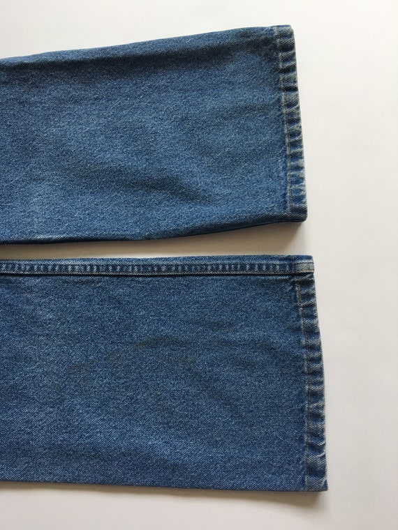 1990s LEVIS ORANGE TAB Distressed Vintage Flare B… - image 5