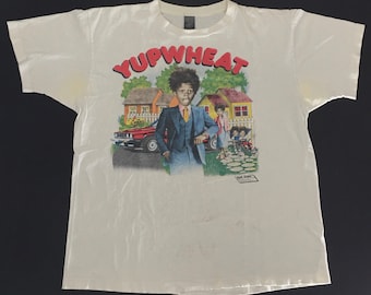 1980s BUCKWHEAT LITTLE RASCALS Yupwheat Our Gang Single Stitch Vintage T Shirt // Size Large