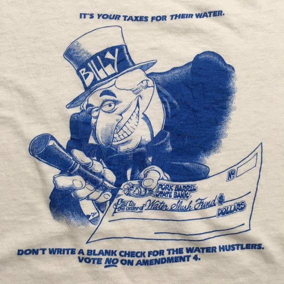 1970s PORK BARREL It’s Your Taxes For Their Water Han… Gem