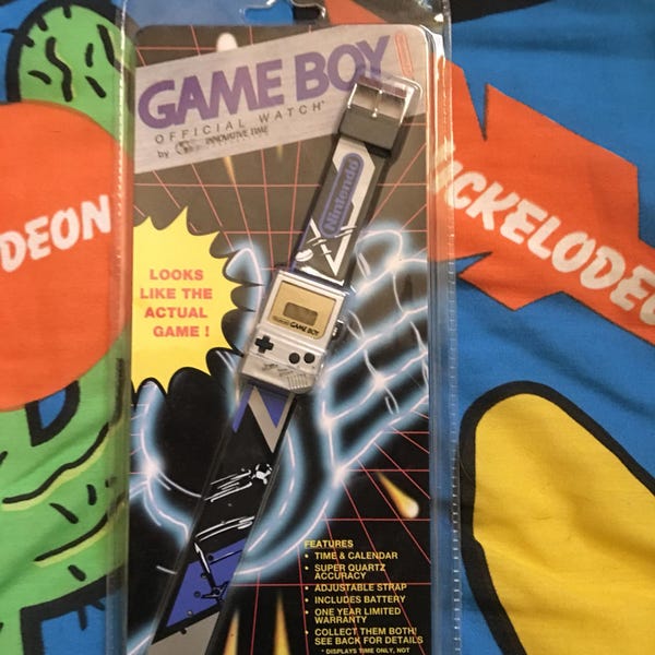 1990s NINTENDO GAMEBOY DEADSTOCK Vintage Watch