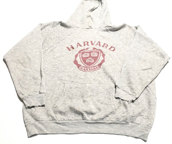 1970s HARVARD UNIVERSITY Distressed Vintage Pullov