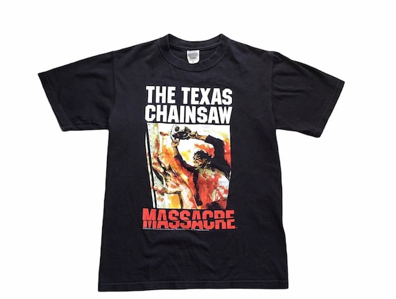 90s The Texas Chain Saw Massacre art tee