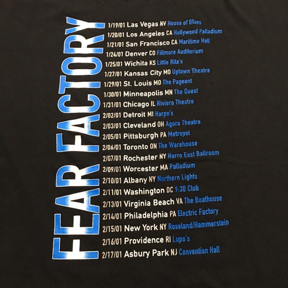 2001 FEAR FACTORY DIGIMORAL Industrial Metal Band… - image 4