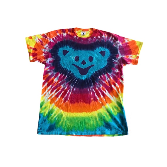 tie dye bear shirt