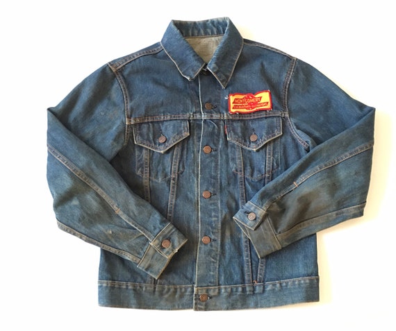 1960s LEVIS Big E Red Tab Type 3 Distressed Vinta… - image 1