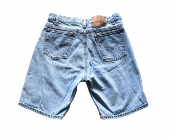 1990a LEVIS ORANGE TAB 505 Light Wash 