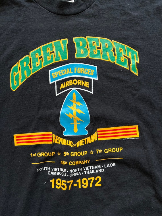 1990s GREEN BERET Special Forces Airborne Vintage… - image 3