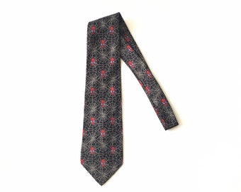 2001 SPIDERMAN The Movie Official Merchandise Vintage Neck Tie // One Size
