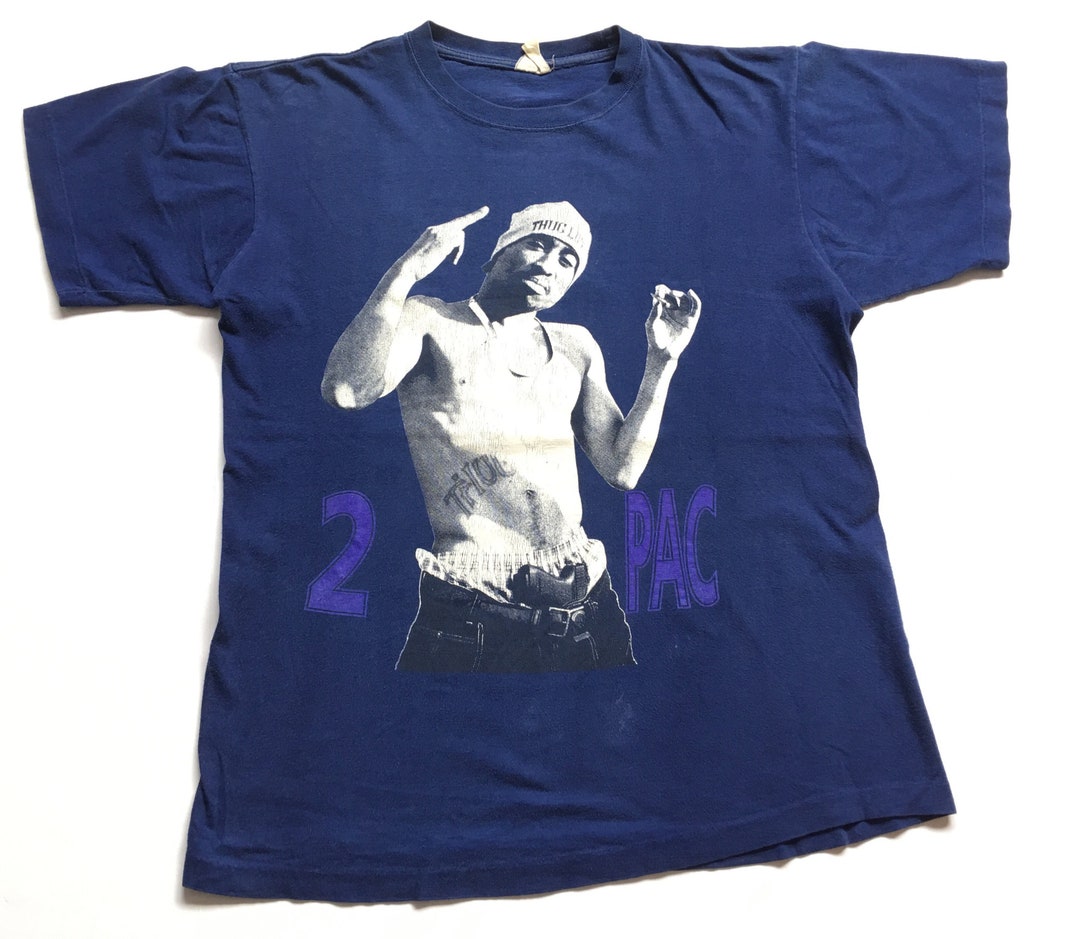 1993 2PAC I GET AROUND Single Stitch Double Sided Vintage T Etsy