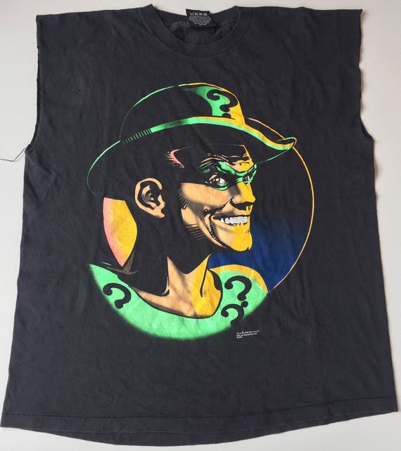 1995 THE RIDDLER BATMAN Jim Carrey Distressed Vint