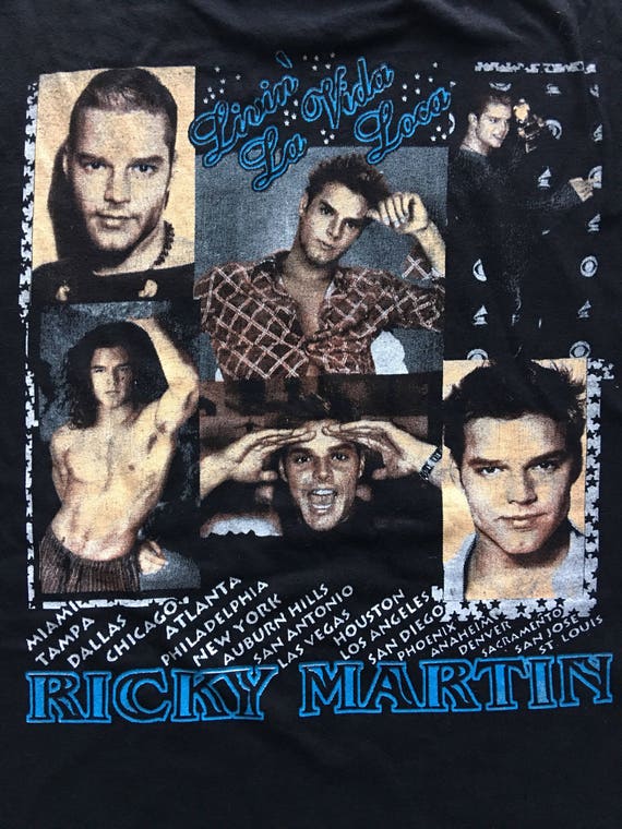 1990s RICKY MARTIN Livin La Vida Loca Double Side… - image 4