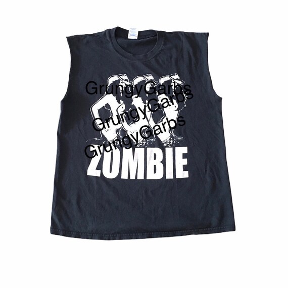 Off white zombie t shirt cheap
