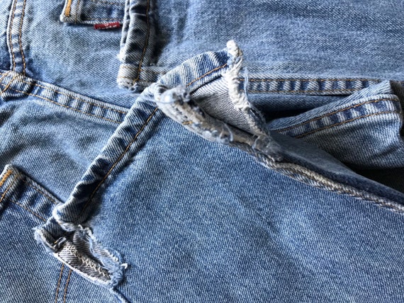 1990s LEVIS 550 Red Tab Vintage Denim // Size 34 … - image 6