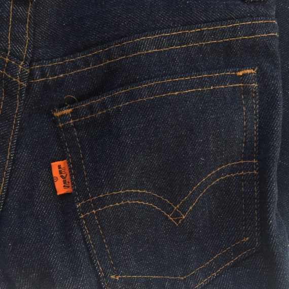 Clothing Unisex Kids Clothing Jeans Vintage 1970s NOS Levis 784 Orange Tab Big Bell Boys Bell Bottom Jeans 