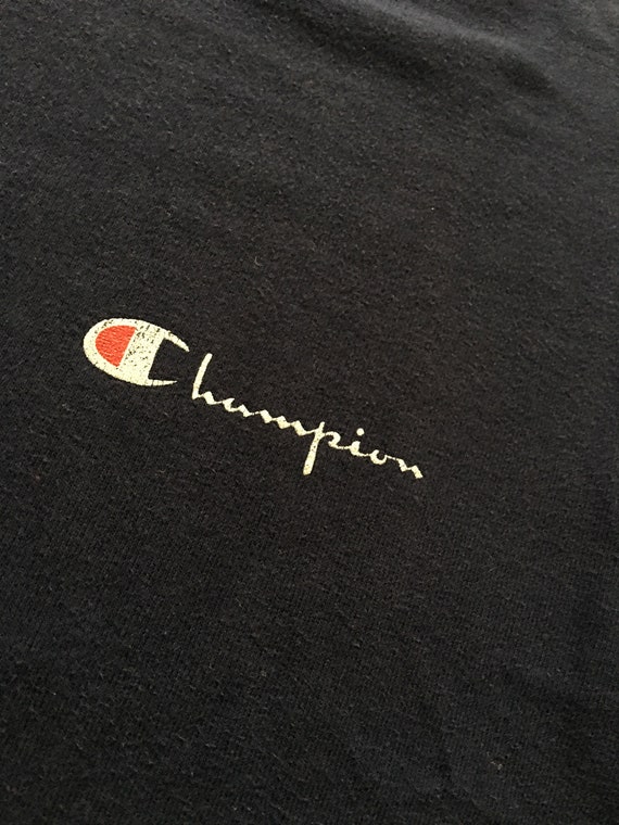 1970s CHAMPION Pocket Graphic Single Stitch Vinta… - image 3