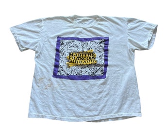 XL Vintage MFG Marithe Francois Girbaud Peace Movement t shirt