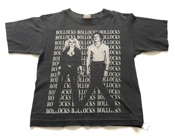 1980s SID & NANCY BOLLOCKS Vintage T Shirt // Size Small - Etsy
