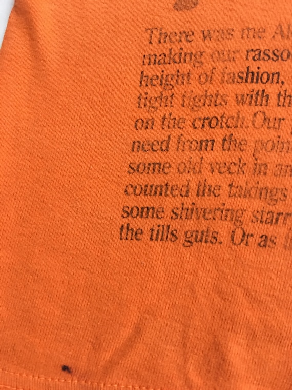 1970s CLOCKWORK ORANGE Vintage T Shirt // Size Sm… - image 4