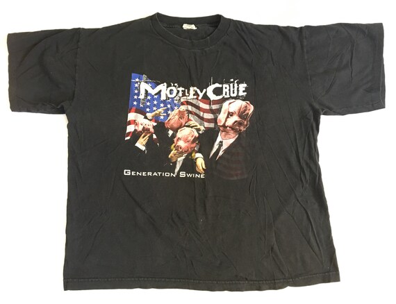 1997 MOTLEY CRUE GENERATION Swine Distressed Vinta
