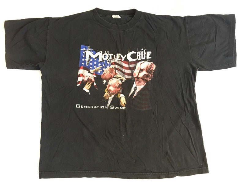 motley crue distressed shirt