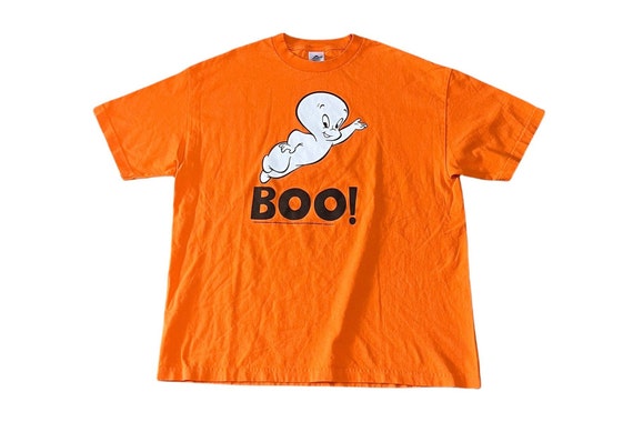 Vintage 1993 Casper the Friendly Ghost Halloween T-Shirt XL Men Disney RARE