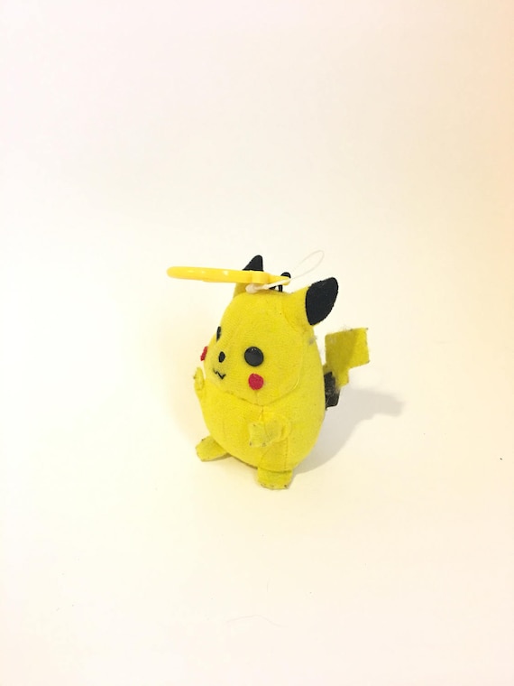 pikachu plush keychain