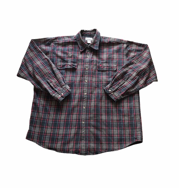 1990s CARHARTT Flannel Button Down 