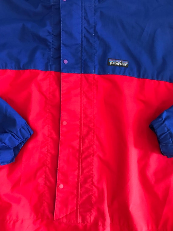 1990s PATAGONIA Color Block Windbreaker Vintage J… - image 3