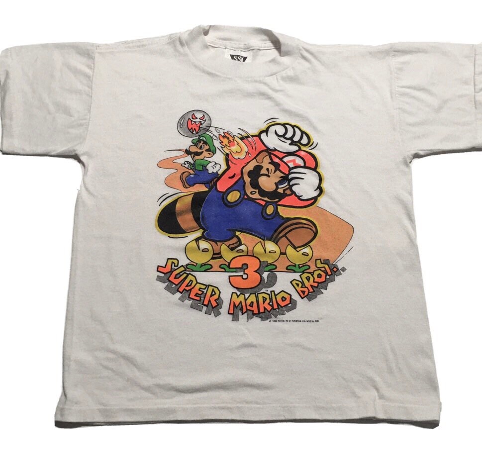 super mario vintage t shirt