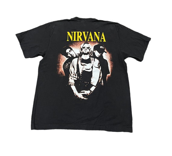 1990s NIRVANA Double Sided The Roxx Single Stitch… - image 2