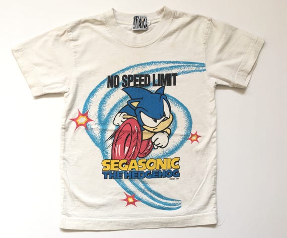 1991 SONIC the HEDGEHOG SEGA No Speed 