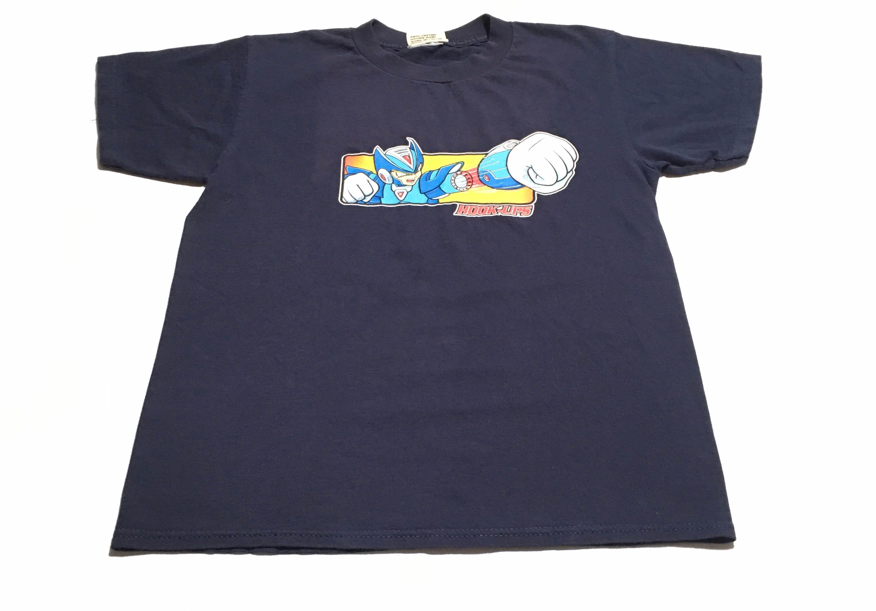 1990s Hook Ups Rockman Vintage T Shirt // Size Small