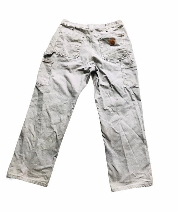 1990s CARHARTT Carpenter Distressed Vintage Pants 