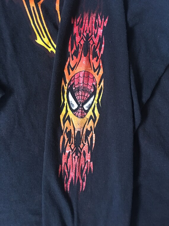 1990s SPIDER MAN  Distressed Vintage Longsleeve T… - image 4