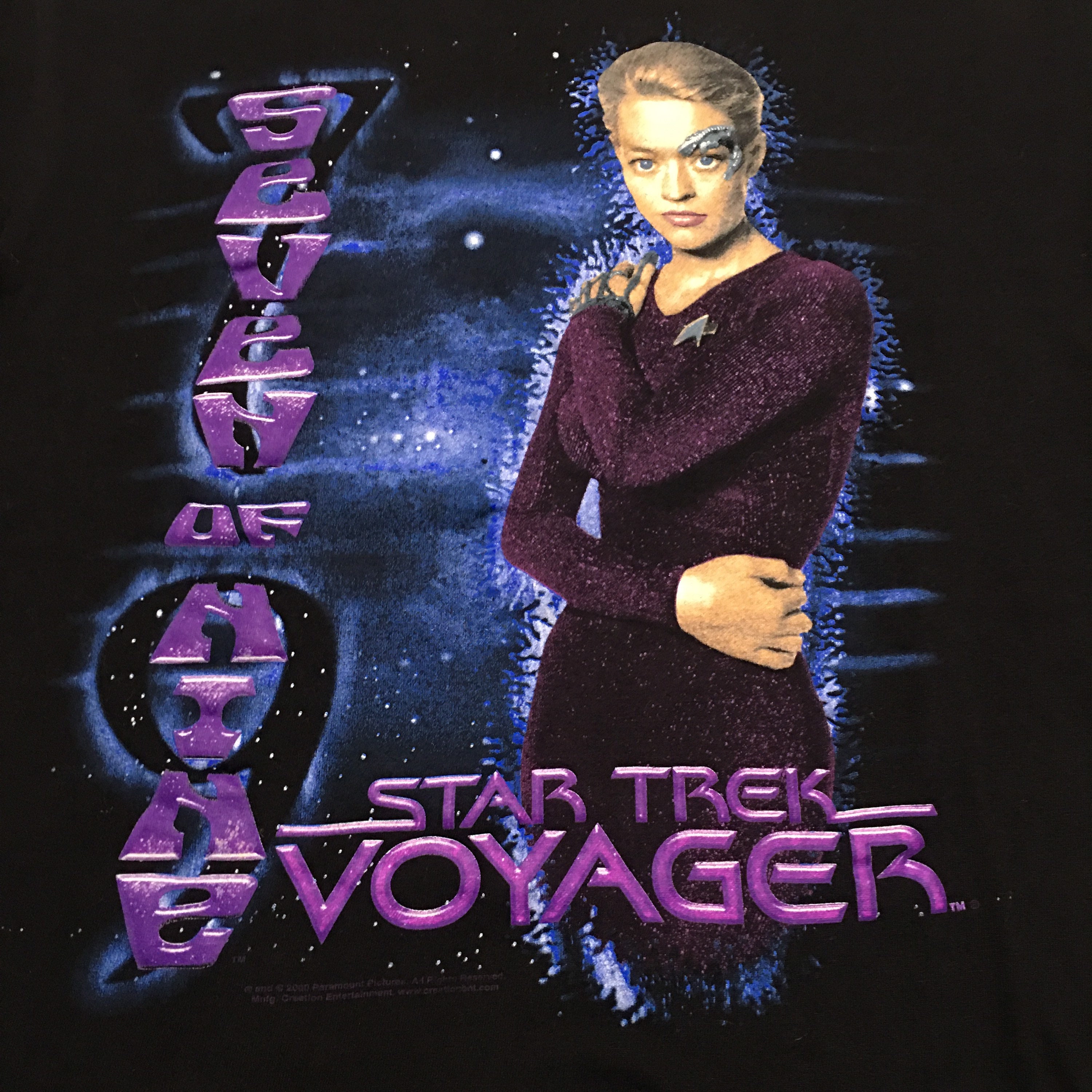 Star Trek Seven of Nine Adult Slim Fit T-Shirt