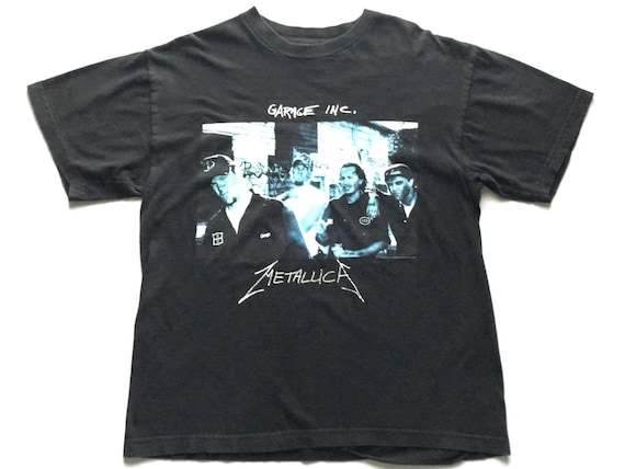 1998 METALLICA GARAGE INC. Giant Tag Vintage T Shirt // Size - Etsy