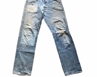 Patchwork Levis - Etsy